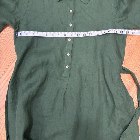 Bower Hand Made Linen Midi Dress - Picture 13 of 13